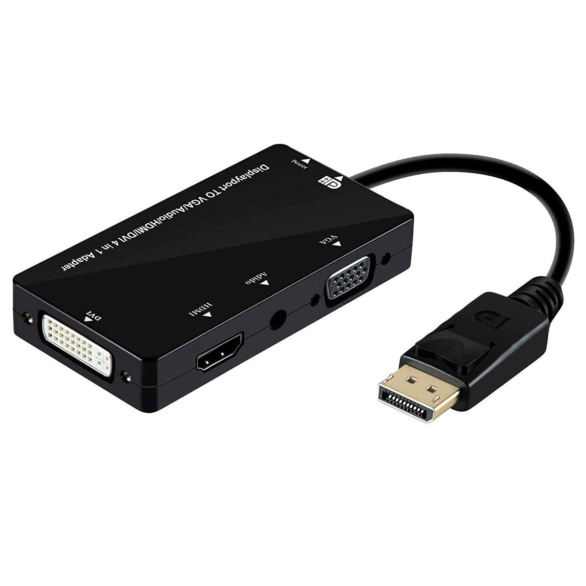 CDL Dynamix DisplayPort 4-in-1 Adaptor — Scott Electrical