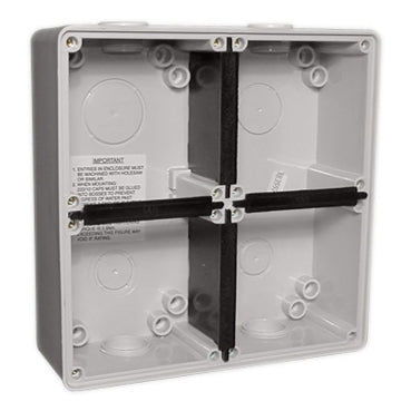 Pdl Enclosure 4 gang standard PDL56E4GY