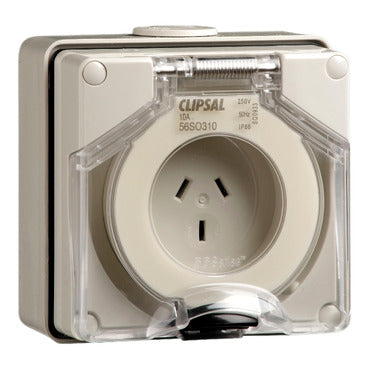 Pdl Socket outlet 3 pin 10A 250V