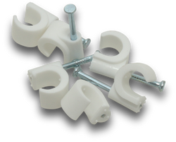 Elecsupp Clips pvc round 8-10mm