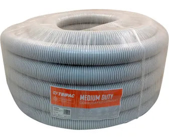 Cabac Tripac Corrugated Conduit Grey 50mm