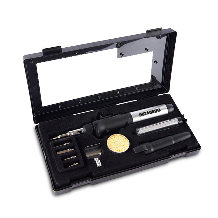 10 PIECE SOLDERING IRON & BLOW TORCH KIT