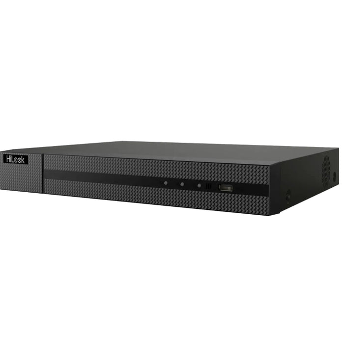 Hilook 4 Channel Mini 1U PoE 4K NVR with 2TB 3.5' HDD
