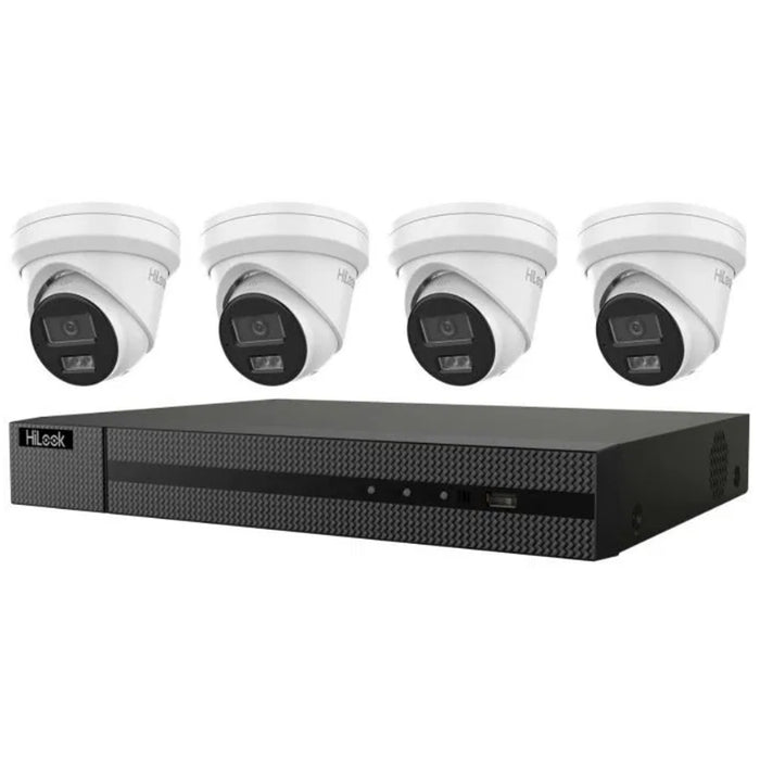 Hilook Kit 4X 6MP Cameras, 4-Ch NVR Security Surveillance Kit