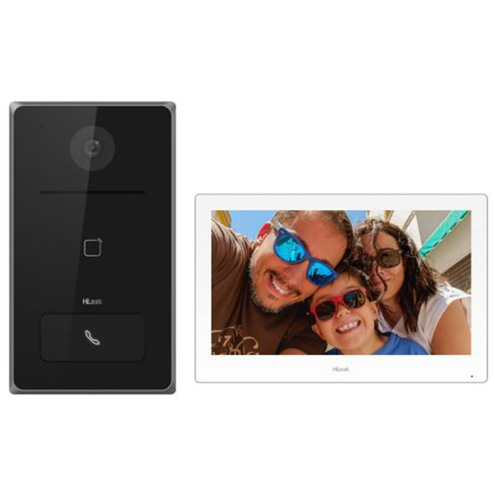 HiLook IP Video Intercom Kit with 7-inch Touch Indoor Station & 7-inch Colour TFT LCD Outdoor Display