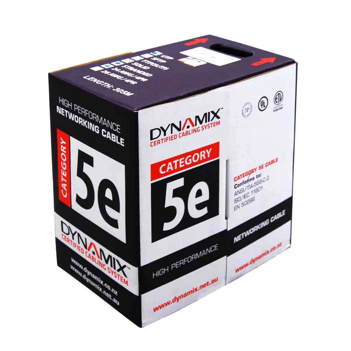 CDY DYNAMIX 305M Cat5E Green UTP SOLID