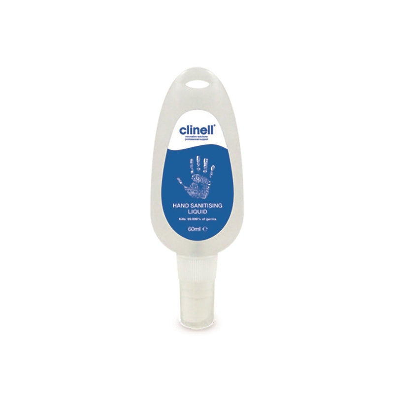 Transnet CLINELL HAND SANITISING LIQUID 60ML — Scott Electrical