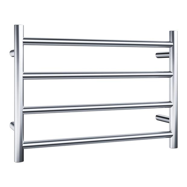 Newtech Evoke Towel Rail 4bar Round Ladder 430 x 600mm Chrome