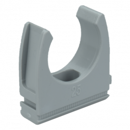 Volt Conduit U Clip 25mm Grey