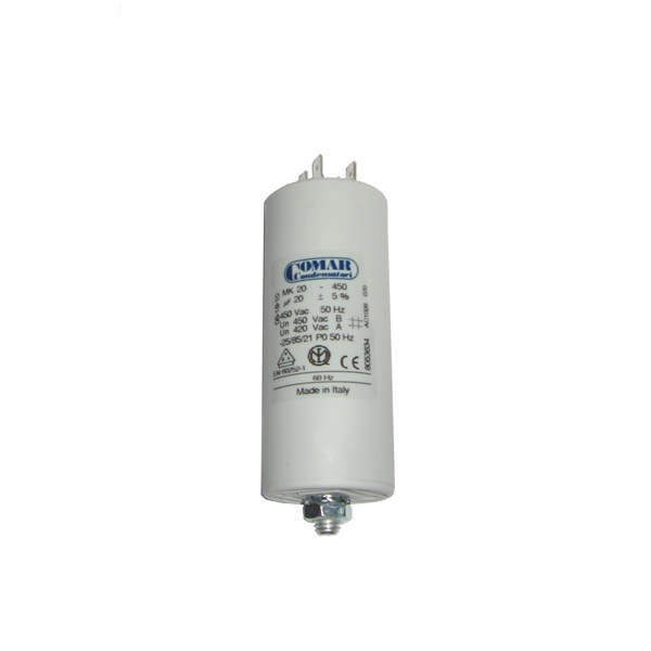 Comar Capacitor Motor Run 10uf 450 V 720-10.0450KAT