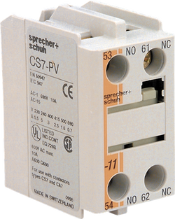 Sprecher & Schuh Auxiliary Contact 2 - N/O