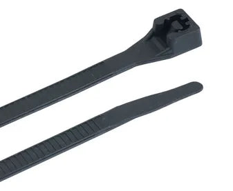 Cabac CABLE TIE 280 X 4.3MM DOUBLE LOCK BLACK 1000 PACK