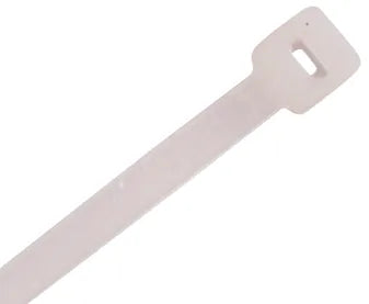 Cabac Cable Tie Nylon STD 22Kg NATURAL 250*4.8mm 100PK