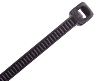 Cabac Cable Tie Nylon STD 22Kg BLACK UV 300*4.8mm 1000PK