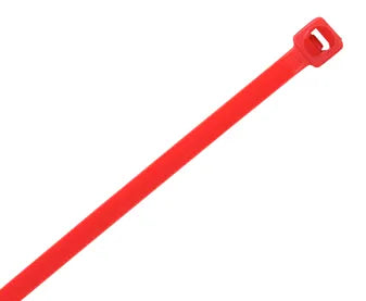 Cable Tie Nylon 100 x 2.5mm Red 100pc