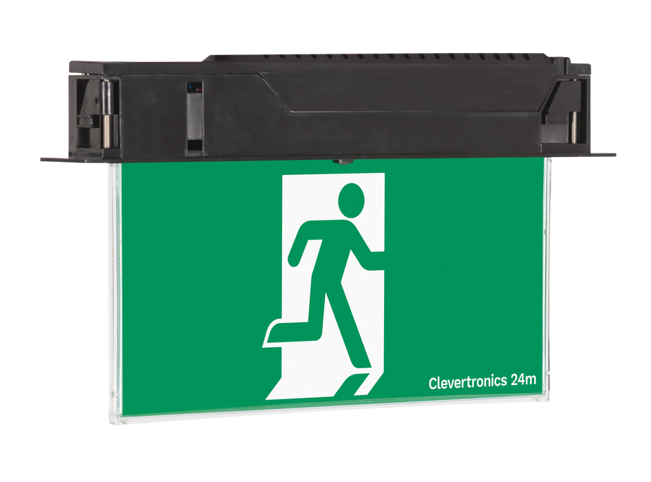 Clevertronics LP Ultrablade PRO Recessed blade Exit, Single or Double sided, Black, Clevertest Plus
