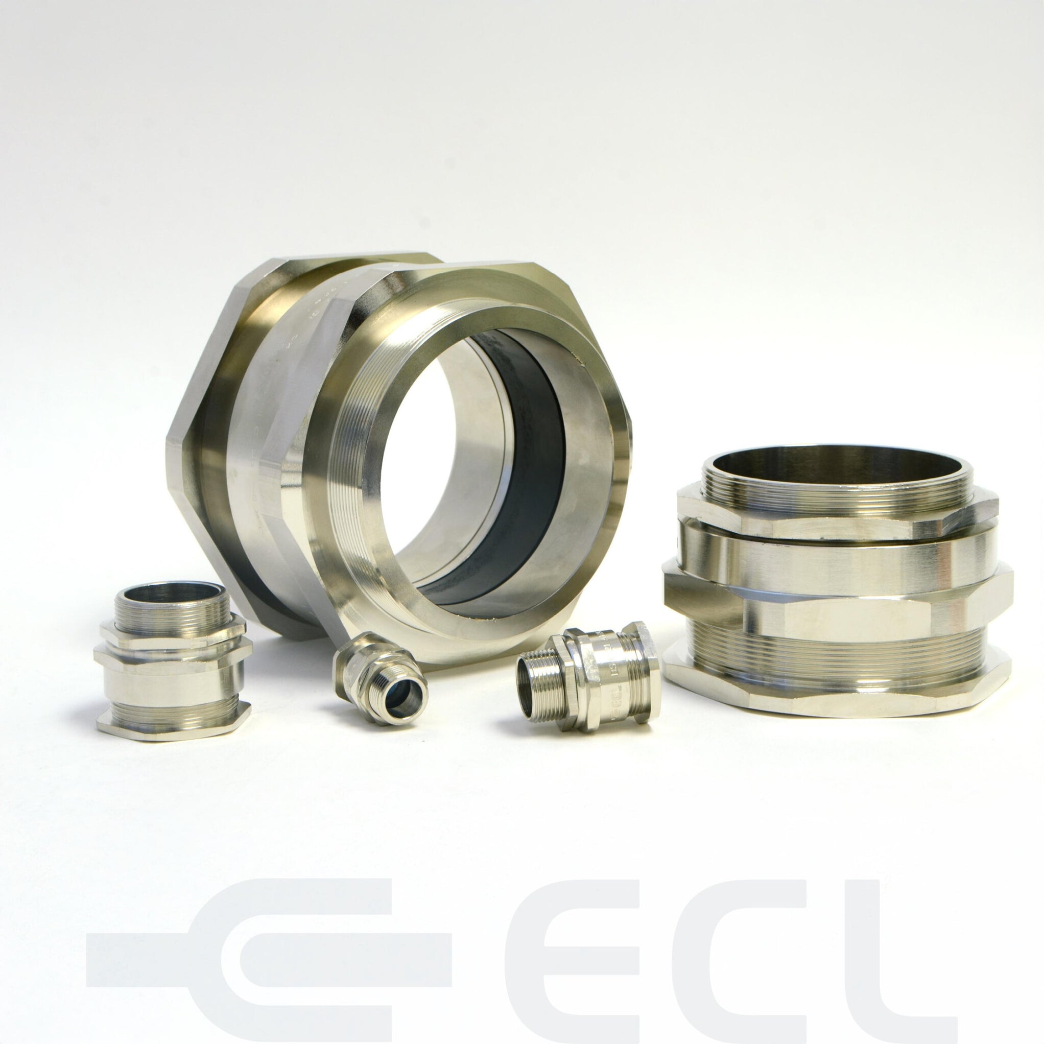 ECL Cable Gland 50mm Brass 31.5-37mm — Scott Electrical