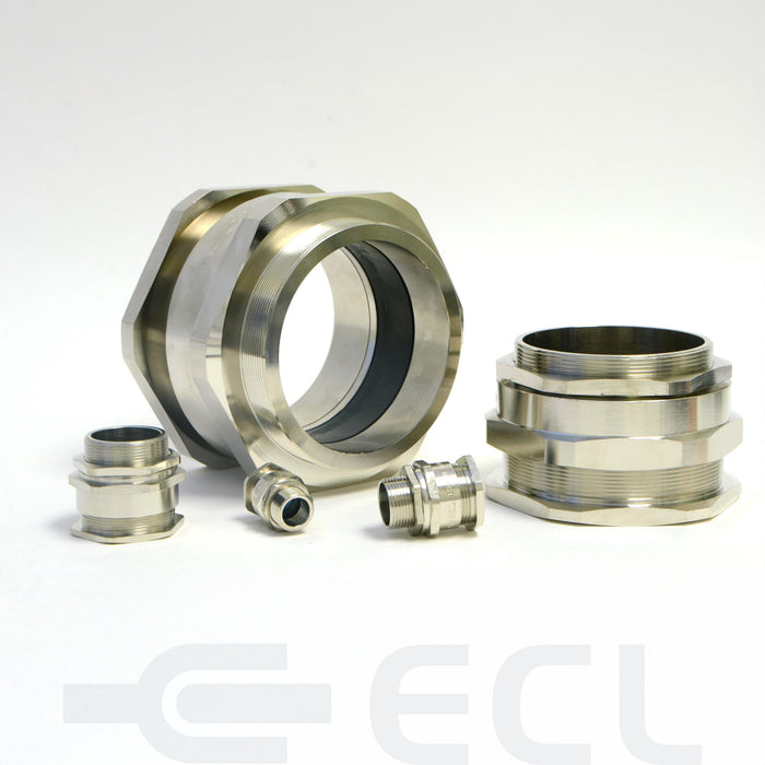 ECL Cable Gland 50mm Brass 31.5-37mm