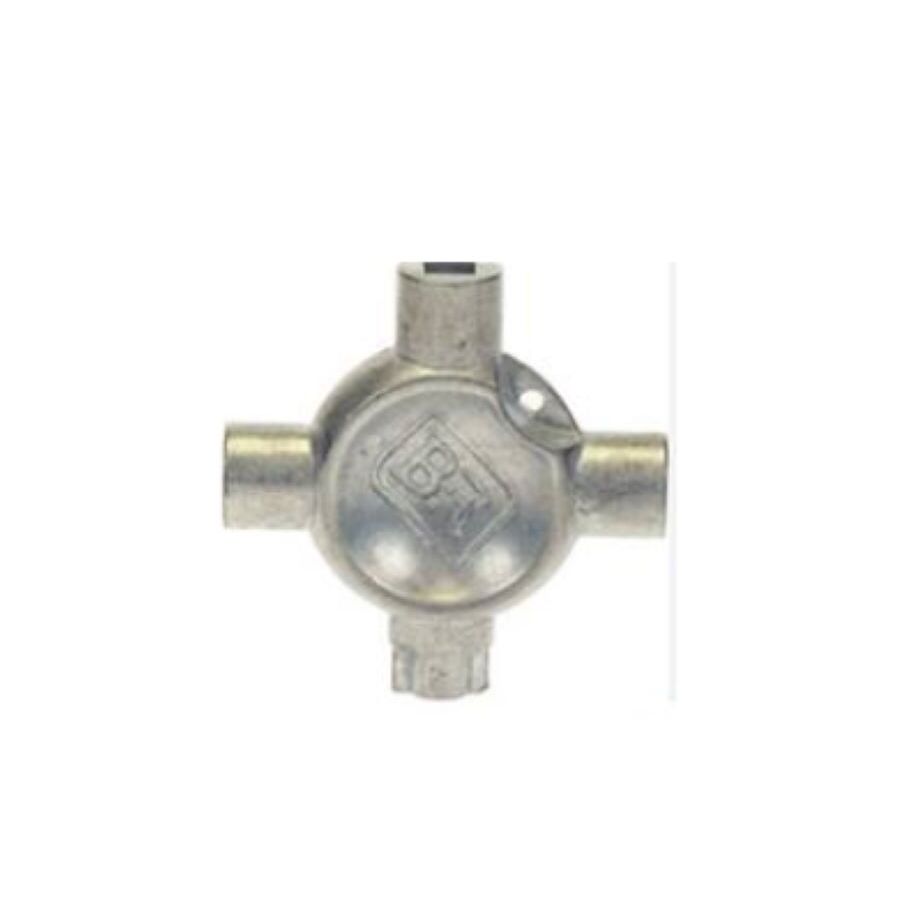 Lume CAST ALUM 3WAY KEY — Scott Electrical