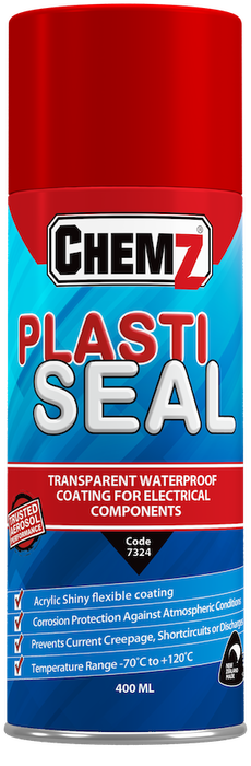 Chemz Plasti Seal Transparent Water Proof Coating For Elctrical Componenets 400ml