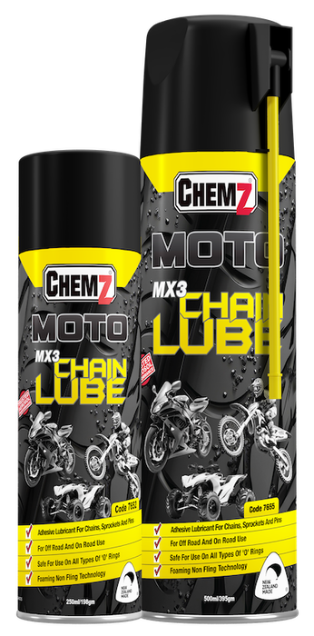 Chemz MX3 Chainlube Chain and Sprocket Lubricant 500ml