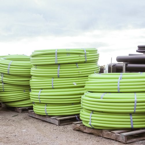 Waters & Farr CONTINUOUS 20MM OD GREEN SDR9 PE 100MTR