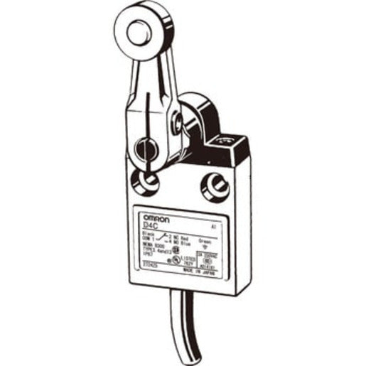 Omron LIMIT SWITCH WITH ADJUSTABLE ROLLER LEVER — Scott Electrical