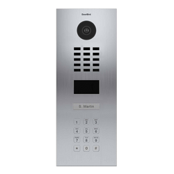 Arrowhead Flush Stainless IP Intercom With Integrated Keypad