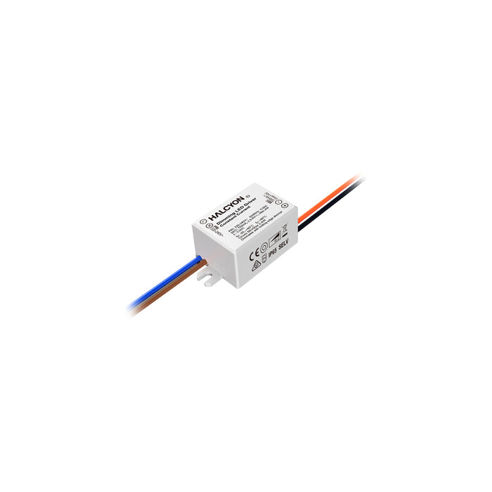 Halcyon Driver Mini Dim IP65 CC Pri:240V Sec: 2.5-6V DC 700mA 2-4W