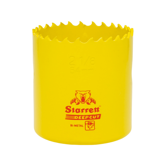 Starrett Deep Cut Hole saw Bi-Met 2-1/8in 54mm