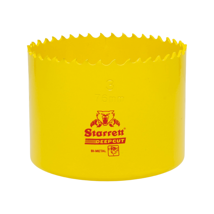 Starrett Deep Cut Hole saw Bi-Met 3in 76mm