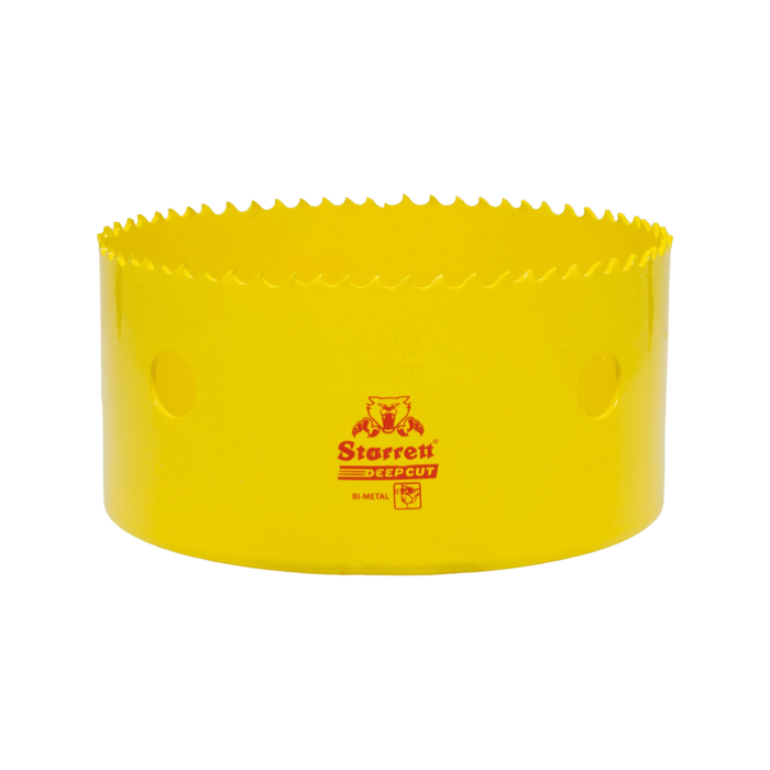 Starrett Deep Cut Hole saw Bi-Met 4-1/2in 114mm