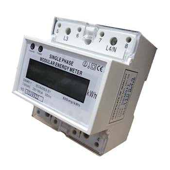Firstflex KWH METER 1P 4DIN 20(100)A DDS- 1Y-L