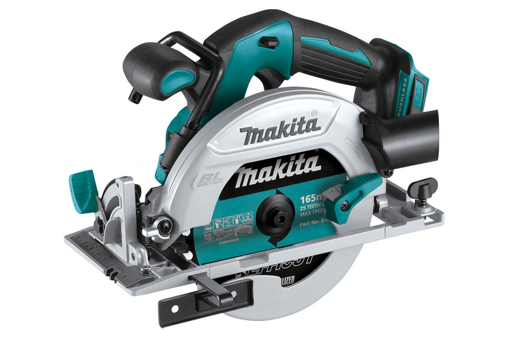 Makita 18V 165mm Cordless Brushless Circular Saw, Brushless motor,
