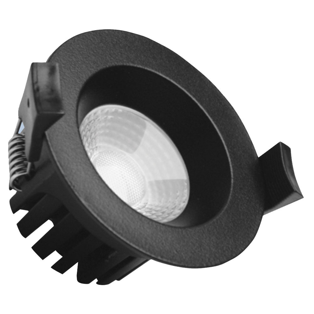 PROLUX LIGHT DOWNLIGHT 8W RECESSED CUT OUT BLACK 3K 80X80X40 — Scott ...
