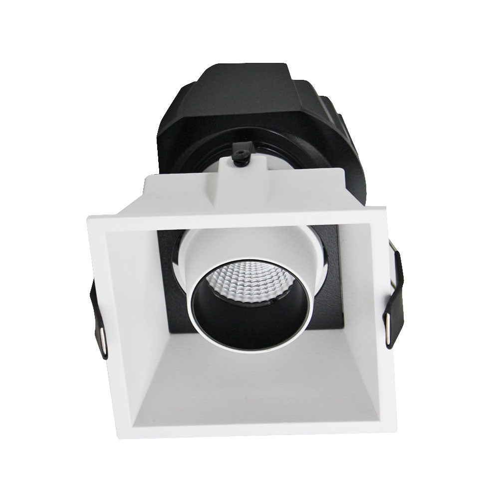PROLUX LIGHT DOWNLIGHT 9W RECESS CUT OUT 86SQ WHTE 3K 92X92X115 — Scott ...