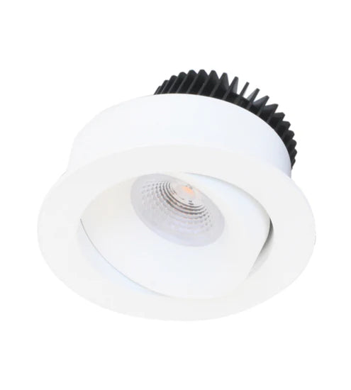 Hugo 9W Tilt Downlight White