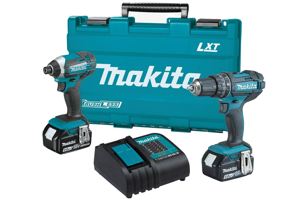 Makita 18V LXT Hammer Drill & Impact Driver Kit
