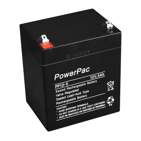 Arrowhead Battery 5Ahr 12V Sealed Lead Acid Rechargeable