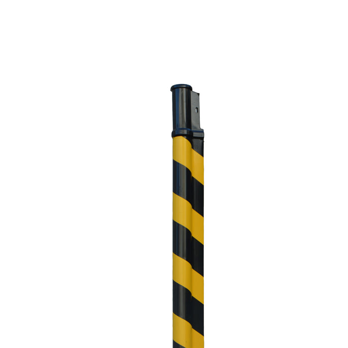 ECL TIGER TAIL 35MM ID, 2.5M YEL/BLACK, HDPE. CLASS 1, 650V WORK
