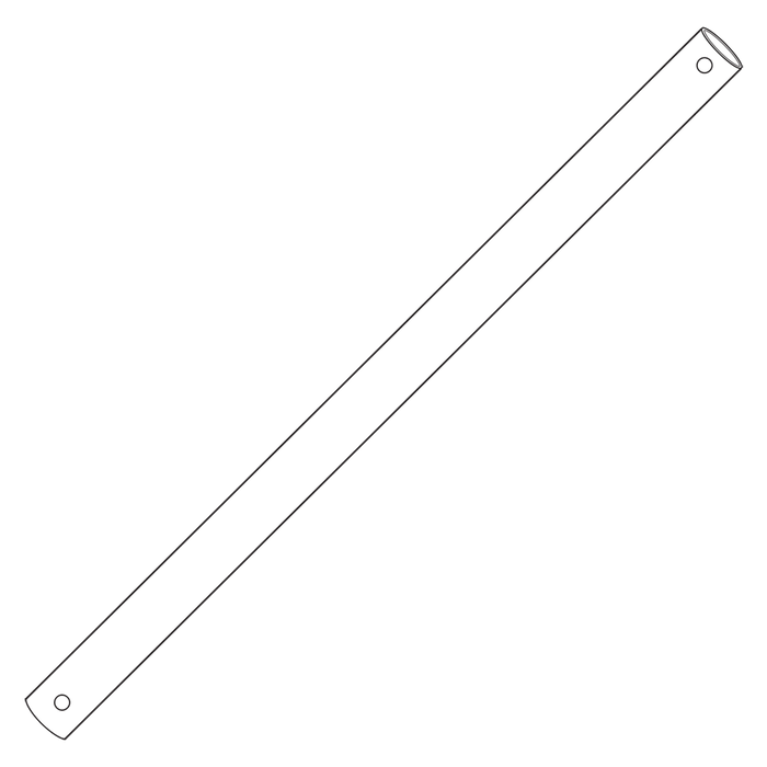 BRILLIANT 1800MM EXTENSION ROD AVIATOR WHITE