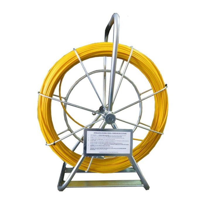 Powerhowse Duct Snake 100m x 6mm on Stand