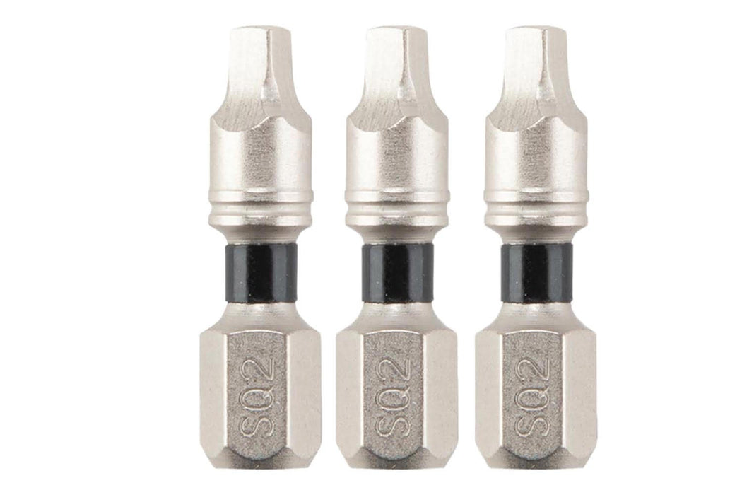 Makita Impact XPS Bits SQ-2 x25mm 3PK