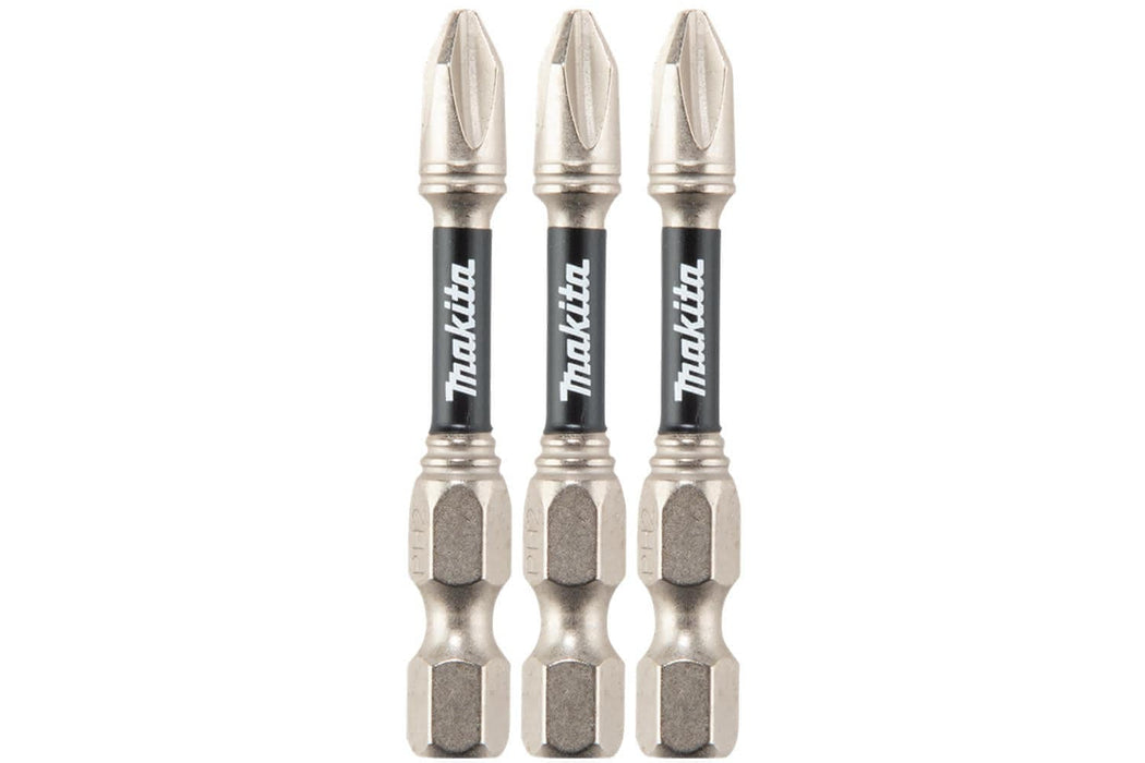 Makita Impact XPS Bits PH-2 X50mm 3Pk
