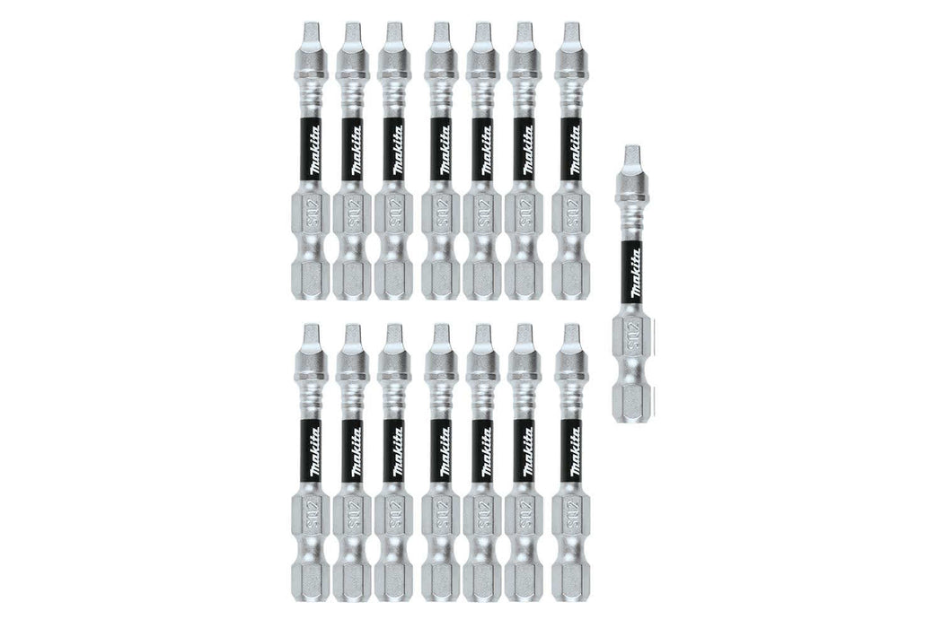 Makita Impact XPS Bits SQ2 50mm 15Pk