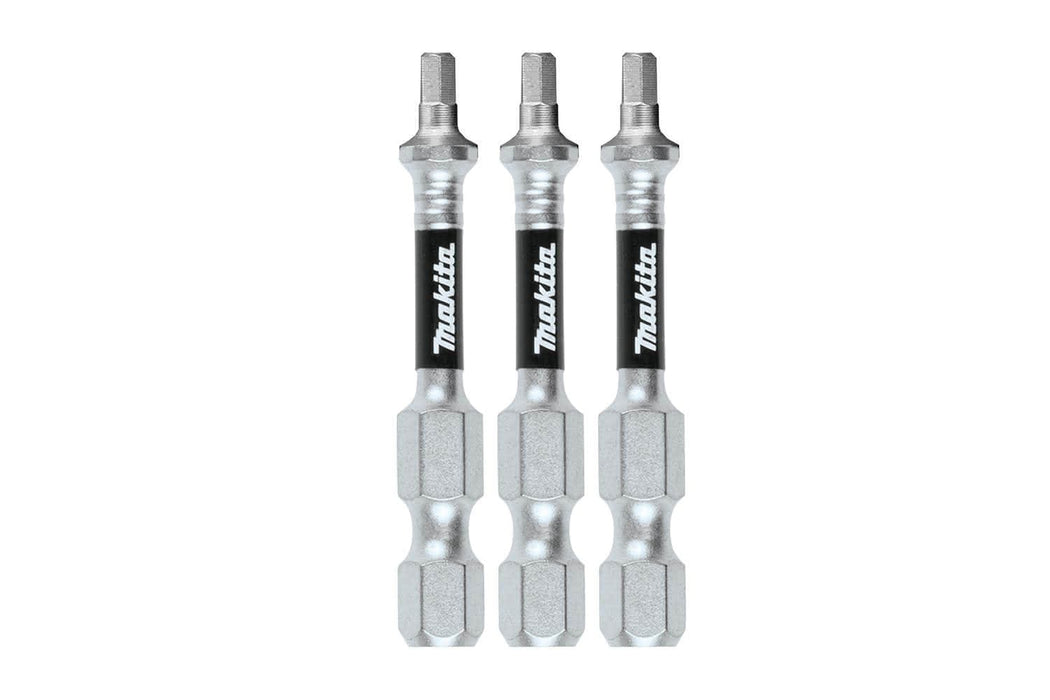 Makita Impact XPS Bits Hex 2.5 X50mm 3Pk