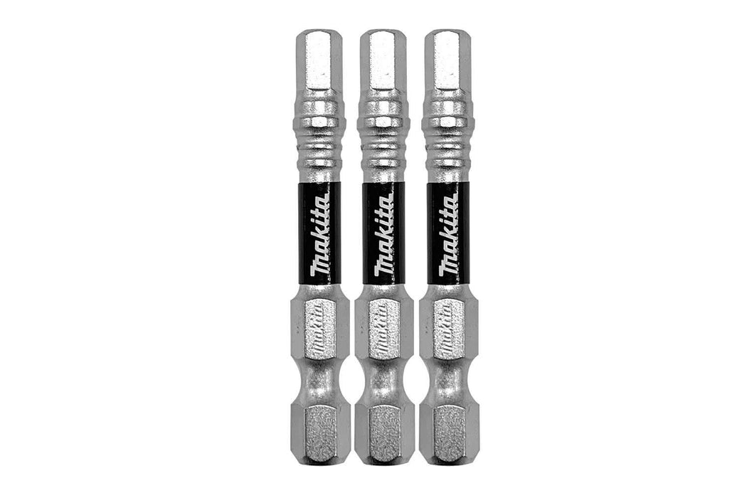 Makita Impact XPS Bits Hex 5 X50mm 3Pk