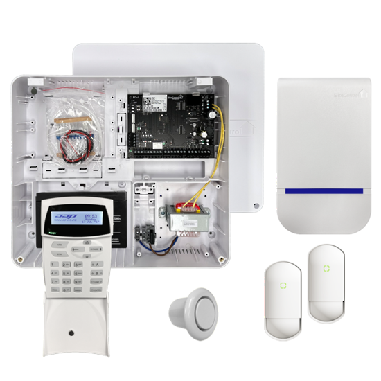 Arrowhead EC Security Alarm Kit with "EC-SIREN B" (includes EC-BASE KIT BLACK & EC-LCD)