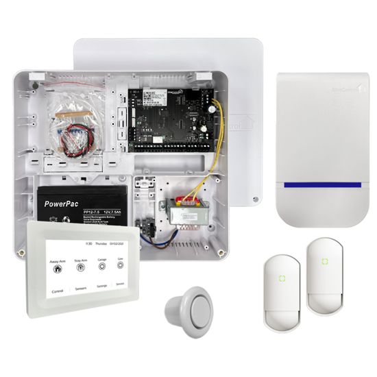 Arrowhead Infinity Series EliteControl Alarm Kit Includes: EC-BASE KIT & EC-TOUCH W Keypad