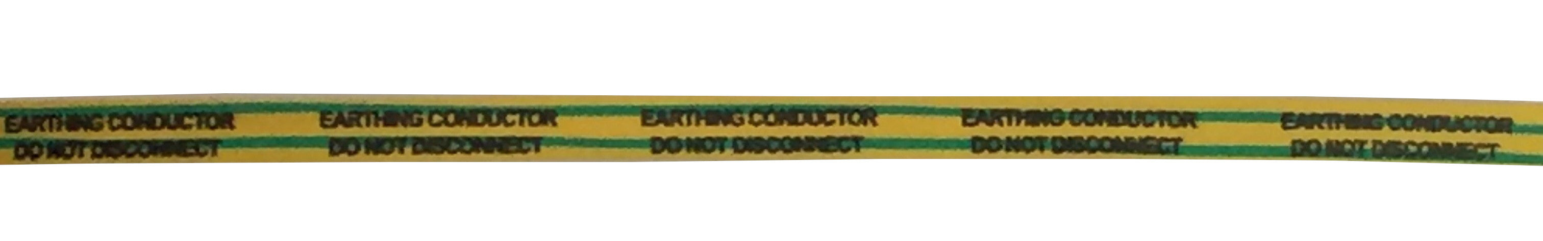 Earthing Conductor Label